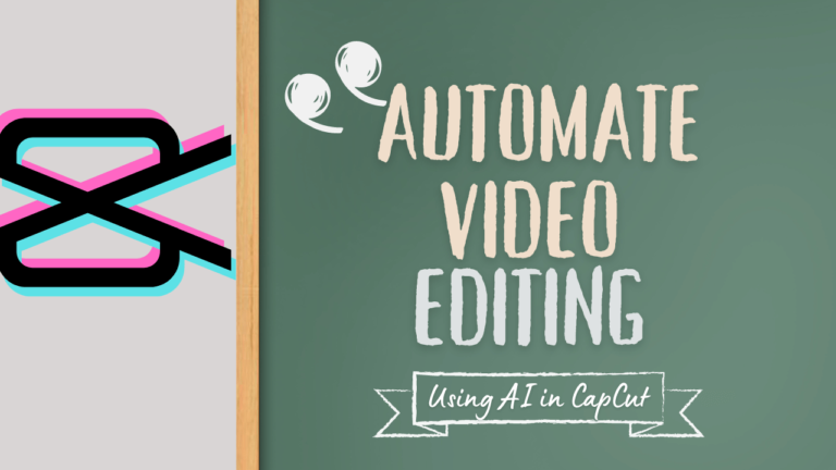 Ways to Automate Video Editing Using AI in CapCut